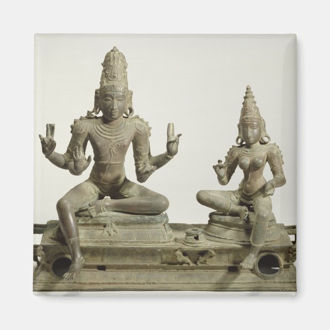 Somaskanda, Chola, Tamil Nadu (Bronze) Magnet (Vorne)