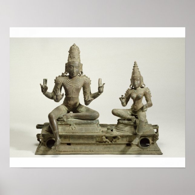 Somaskanda, Chola, Tamil Nadu (Bronze) Poster (Vorne)