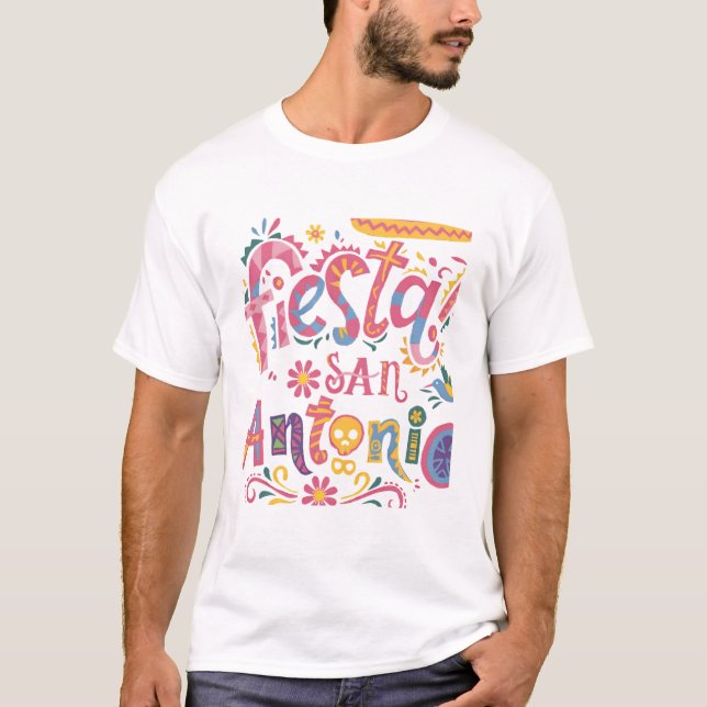 Sombrero Dabbing Typ Graphic T-Shirt (Vorderseite)