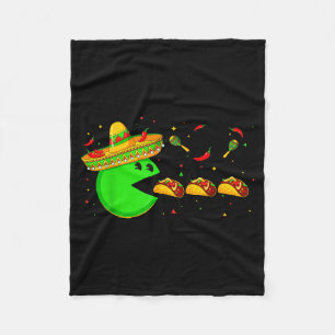 Sombrero essend Cinco de Mayo mexikanische Fiesta  Fleecedecke