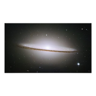 Sombrero-Galaxie (Hubble Teleskop) Fotodruck