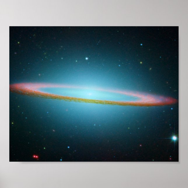 Sombrero Galaxy - M104 - Poster/Print Poster (Vorne)