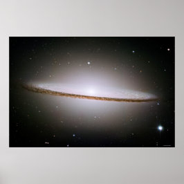 Sombrero Galaxy Poster