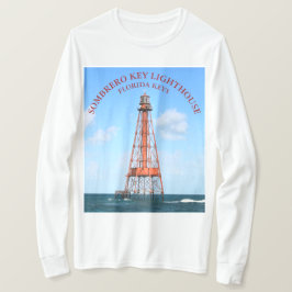 Sombrero Key Lighthouse Florida Keys lange Ärmel T-Shirt