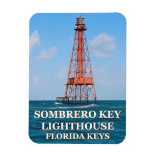 Sombrero Key Lighthouse, Florida Keys Magnet