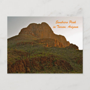 Sombrero Peak in Tucson, Arizona Postkarte