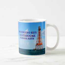 Sombrero-Schlüsselleuchtturm, Florida befestigt Tasse