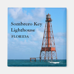 Sombrero-Schlüsselleuchtturm, Florida-Magnet Magnet