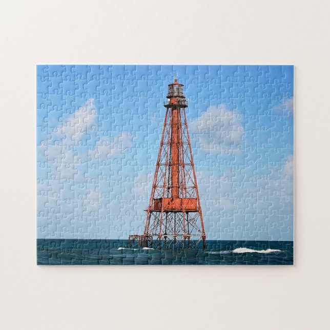 Sombrero-Schlüsselleuchtturm, Florida-Schlüssel Puzzle (Horizontal)