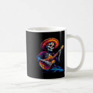 Sombrero-Skelett Mexiko Tag der Toten Kaffeetasse
