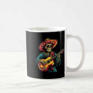 Sombrero-Skelett Mexiko Tag der Toten Kaffeetasse