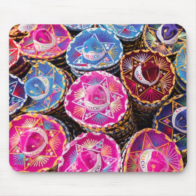 Sombreros in Mexiko Mousepad (Vorne)