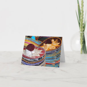 sombreros Muchas Gracias! Dankeskarte