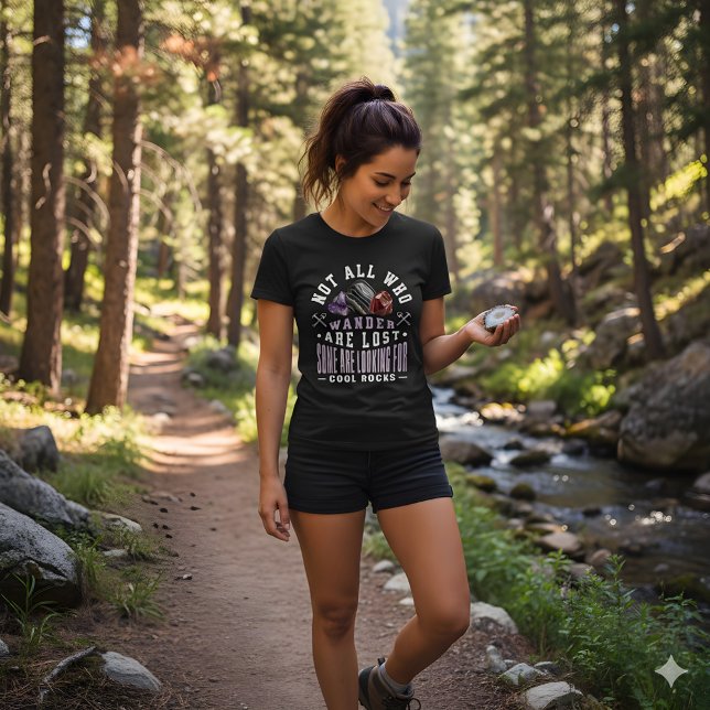 Some Are Looking For Cool Rocks - Rocks Lover T-Shirt (Von Creator hochgeladen)