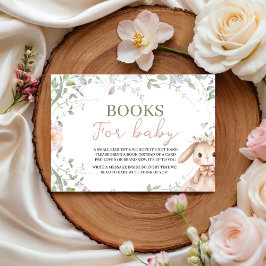 Some Bunny Books for Baby Card Begleitkarte