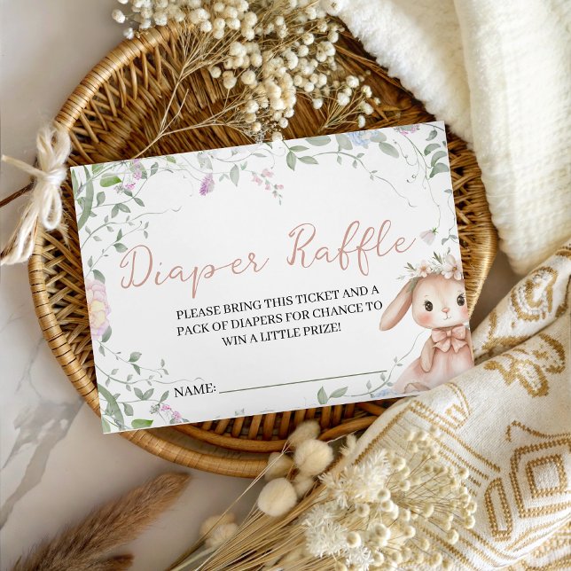 Some Bunny Diaper Raffle Insert (Von Creator hochgeladen)
