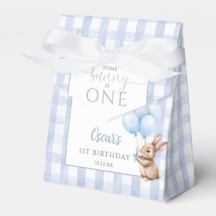 Some Bunny Is One Blaue Luftballons 1. Geburtstag Geschenkschachtel