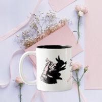 Some Bunny Liebt Pun Schwarz-Weiß-Schmetterling