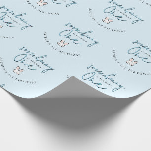 Some Bunny wird Eins 1. Geburtstagsfeier Geschenkpapier