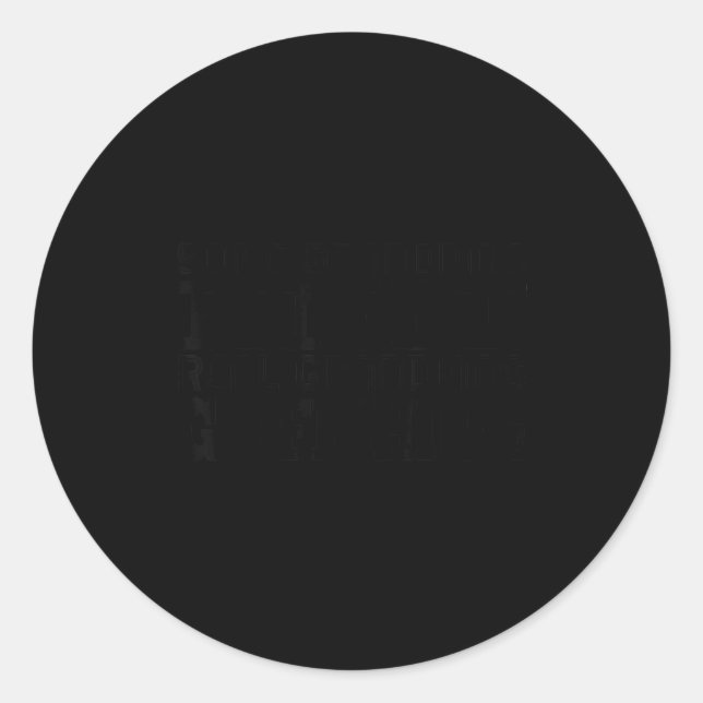 Some Grandmas Knit Real Grandmas Go Fishing Lover  Runder Aufkleber (Vorderseite)