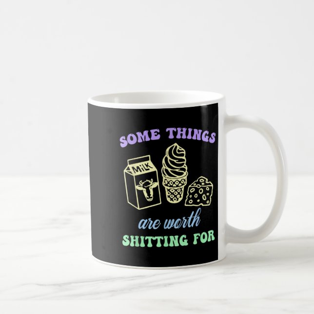 Some Things Are Worth Ting For Funny Apparel  Kaffeetasse (Rechts)
