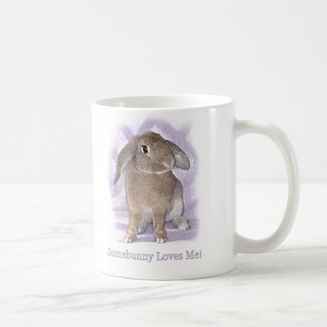 Somebunny - große Tasse (Rechts)