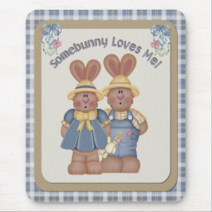 Somebunny Lieben Me - Mousepad