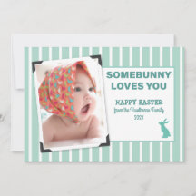 "Somebunny Lieben you" Osterspaß chic Custom Foto