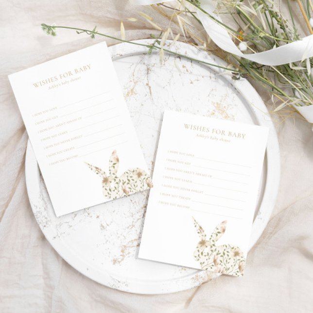 Somebunny Spring Baby Dusche Wünsche für Baby Game (Von Creator hochgeladen)