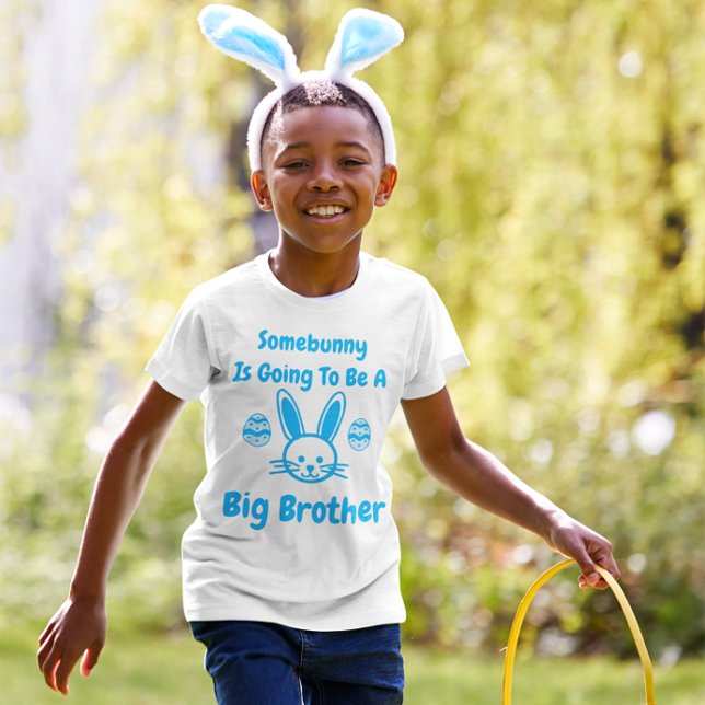 Somebunny wird ein großer Bruder sein Kleinkind T-shirt (Von Creator hochgeladen)