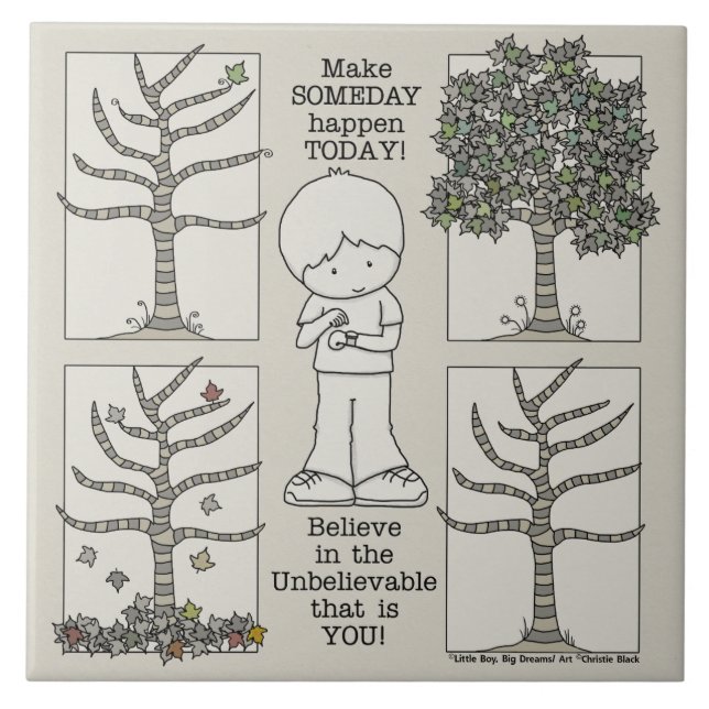 Someday Fliese (Vorderseite)