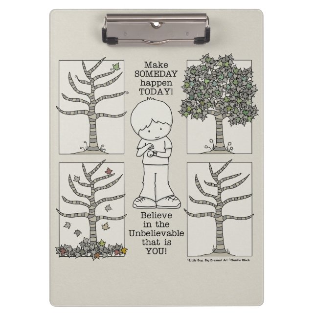 Someday Klemmbrett (Vorderseite)