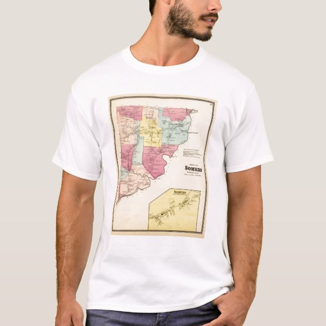Somers, Stadt T-Shirt (Vorderseite)
