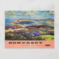 Somerset by Train Poster