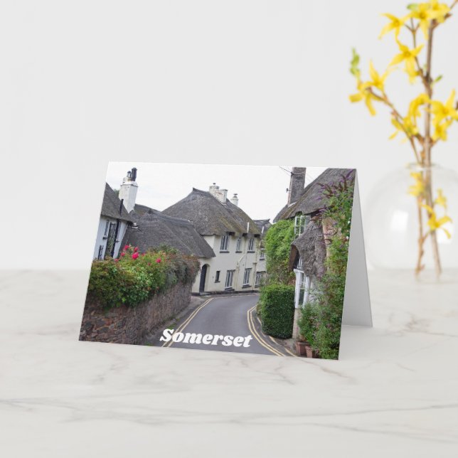 Somerset Karte (Gelbe Blume)