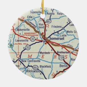 Somerset Keramik Ornament