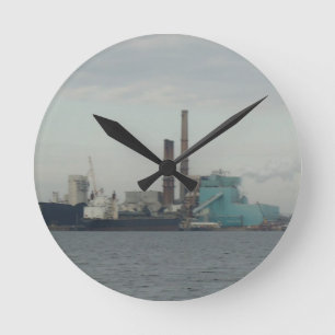 Somerset, MA Runde Wanduhr