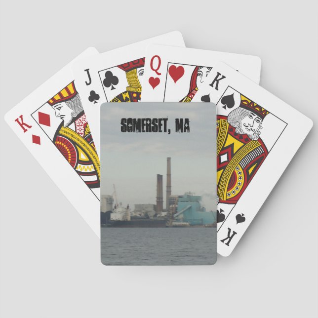 Somerset, MA Spielkarten (Rückseite)