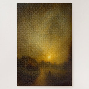 Somerset-Sonnenuntergang-Pfad Turner-Stil Puzzle