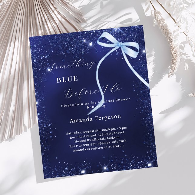 Something blue before I do bow Bridal Shower (Von Creator hochgeladen)