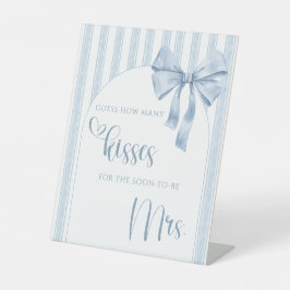 Something Blue Before I Do Guess how Many Kisses Sockelschild