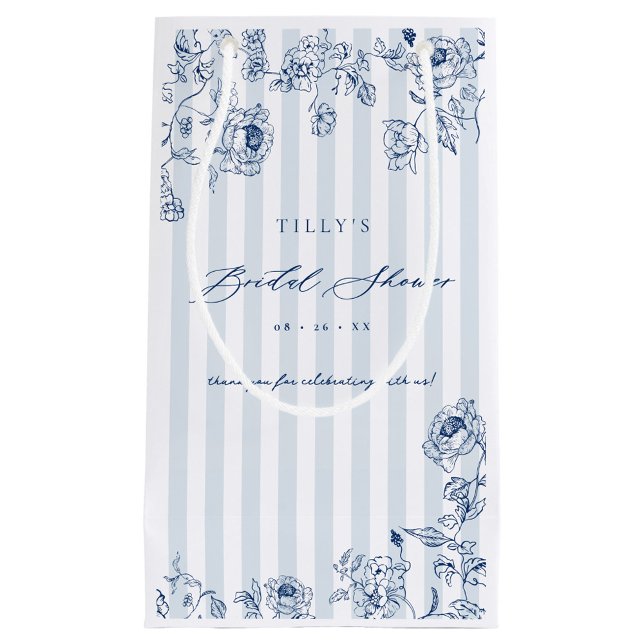 Something Blue Favor Bags Bridal Shower Gift Wrap Kleine Geschenktüte (Von Creator hochgeladen)