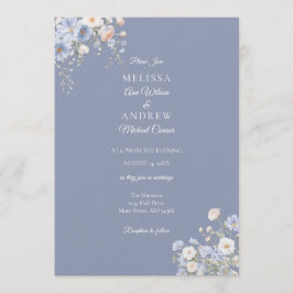 Something Blue Wedding Invitation Suite Einladung