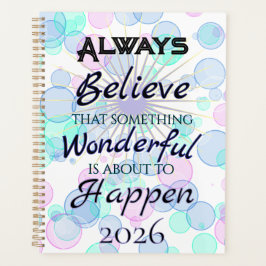 Something Wonderful 2026 Planner Planer