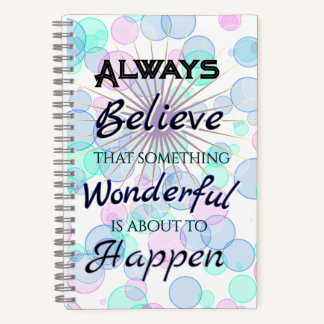Something Wonderful Spiral Notebook Journal  Notizbuch