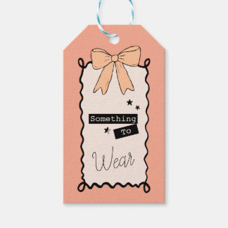 Something you Wear Cute Pink Gift Tag Geschenkanhänger