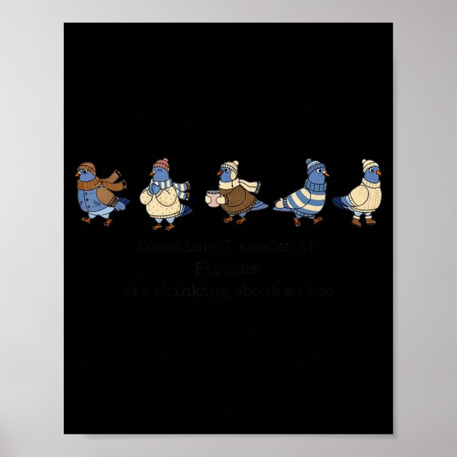 Sometimes I Wonder If Geons Are Thinking About Me  Poster (Vorne)