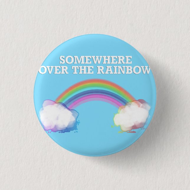 Somewhere the Rainbow over Button (Vorderseite)