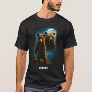 Somiedo-Bär Lustiger Tierliebhaber-Bär T-Shirt