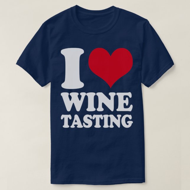 Sommelier I Liebe Weinverkostung Weinkultur und Er T-Shirt (Design vorne)